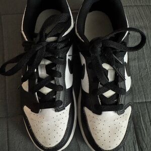 Nike Kids Black and White Sneakers